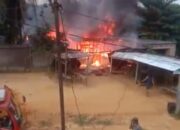 Rumah Semi Permanen Ludes Terbakar