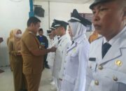 Pelantikan Lima Pejabat Kepala Desa Di Kecamatan Torgamba.