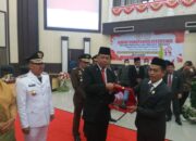 Rapat Paripurna Istimewa Hari Jadi Labusel Ke-14 Di Gedung Rapat DPRD