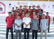 Bupati Lepas Tim Kejurda FOSSBI U-16 Di Aula Pendopo Rumdis
