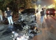 Peristiwa Memilukan di Labuhan: Kecelakaan Avanza Veloz vs. Sepeda Motor, 1 Orang Tewas di TKP