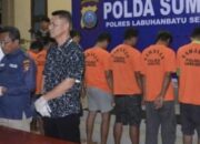 Polres Labusel Ungkap 7 Kasus Narkotika, Amankan 8 Tersangka