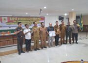 Rapat Sekaligus Penandatanganan NPHD Pilkada Serentak 2024.