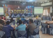 H Edimin Hadir Dalam Rapat Pleno Terbuka Tingkat Kabupaten.