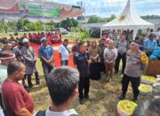 Polres Labusel Laksanakan Penanaman 200 Batang Bibit Holtikultura, Di Harla Bhayangkara ke 78.