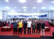 H Ahmad Padli Tanjung Buka Seminar Motivasi Mandiri Dan Pemuda Labusel Mandiri.