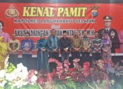 Bupati Hadiri Acara Kenal Pamit AKBP Arifin Fachreza Dengan Purna AKBP Maringan Simanjuntak.