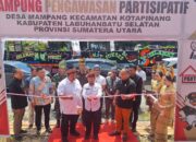 Bawaslu Provinsi Resmikan Kampung Pengawasan Partisipatif Di Desa Mampang.