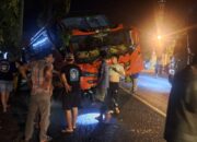 Bus Barumun Seret Pengendara Motor di Kotapinang, Korban Kritis