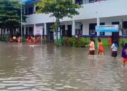 Hujan Semalaman Tiga Sekolah Dasar Satu Atap Terendam Air.