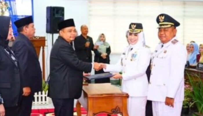 Sertijab Bupati Labuhanbatu 2025-2030, Maya Hasmita Sampaikan Visi dan Program Unggulan