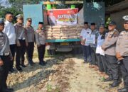 Polres Labusel Bantu 200 Sak Semen untuk Pembangunan Rumah Tahfidz dan Panti Asuhan