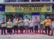 Bupati Labusel Tinjau Pos Pengamanan OPS Ketupat Toba, Pastikan Kelancaran Arus Mudik