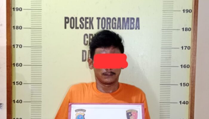 Polsek Torgamba Tangkap Pelaku Pencurian di Hari yang Sama