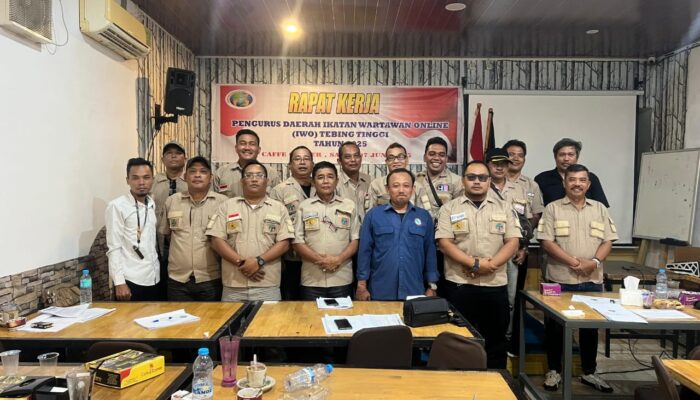 Rakerda PD IWO Kota Tebingtinggi 2025 Bahas Usulan Program Kerja.