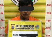 Polres Tapsel Tangkap Bandar Sabu 3 Kg di Hotel Gunung Tua, Ternyata Bandar Warga Simalungun.