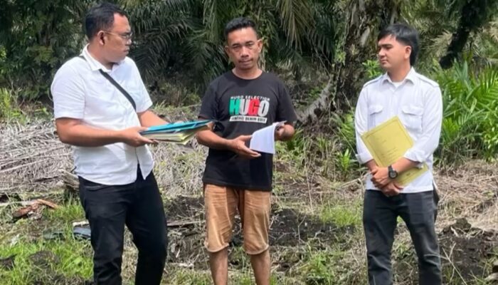 Tim BPN Tinjau Lokasi PTSL 2025 di Labusel, Warga Sambut Dengan Antusias