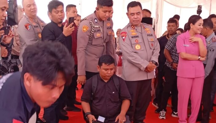 Kapolda Sumut Letakkan Batu Pertama Pembagunan Mako Polres Labusel, Bukti Sinergi untuk Keamanan Daerah