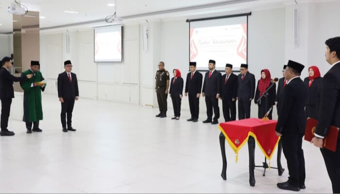 Kanwil BPN Sumut Lantik Pejabat Administrator, Sri Pranoto “Jadilah Pemimpin yang Membawa Perubahan”
