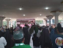 Ribuan Warga Labusel Padati SBBK untuk Palestina, Nasyid Maidany Hangatkan Aksi Solidaritas