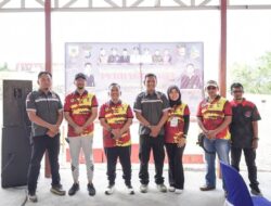 Meriahkan HUT ke-17, Perbakin Buka Kejuaraan Menembak di Lapangan Tembak Polres Labusel.