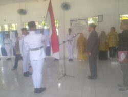 Camat Rantau Selatan Kukuhkan 45 Anggota Paskibra Tahun 2025