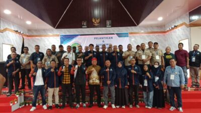 PW IWO Sumut Dilantik “Ketum Harus Tingkatkan kualitas dan jadi garda terdepan Tangkal hoax”
