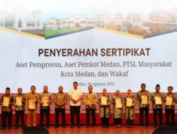 BPN Sumut Serahkan Sertipikat Tanah, Wujud Nyata Kepastian Hukum dan Layanan Pertanahan Modern