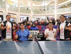 Buka Acara Table Tennis Championship, Menteri Nusron Sampaikan Semangat Kesetaraan Atlet Disabilitas