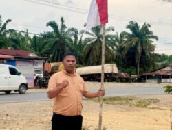 Irpan Ripai Nasution Ajak Warga Kibarkan Merah Putih di Setiap Sudut Kampung.