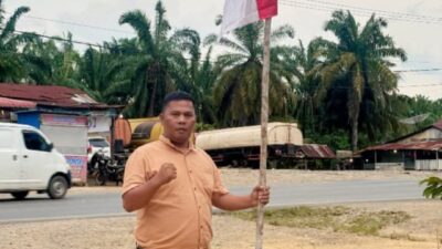 Irpan Ripai Nasution Ajak Warga Kibarkan Merah Putih di Setiap Sudut Kampung.