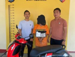 Pelaku Curanmor di Kampung Rakyat Berhasil Ditangkap, Polisi Amankan Sepeda Motor Curian