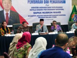 Pembinaan di Kanwil BPN Provinsi Maluku Utara, Menteri Nusron: Tugas Saya sebagai Menteri adalah Memberikan Kepastian dan Harapan
