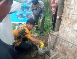 Walikota Tebing Tinggi lakukan Peletakan Batu pertama Perbaikan Rumah Tidak Layak Huni di Kota Tebing Tinggi.