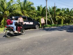 Polsek Tebingtinggi Gelar Patroli Rutin, Antisipasi Geng Motor hingga Aksi Kriminal Jalanan