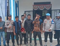 Mahasiswa dan Pemuda Gelar Aksi di Kantor Kades Sei Nahodaris, Tuntut Transparansi Anggaran hingga Dugaan Mafia Tanah
