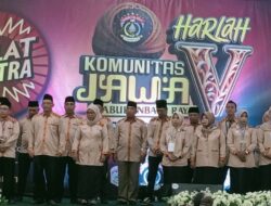 Peringatan 5 Tahun Komunitas Jawa Labuhanbatu Raya Sekaligus Pelantikan DPP Periode 2025-2030 Meriah di Rantauprapat