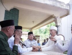 Wakil Bupati Labusel Jadi Saksi Pernikahan Winda Andriani dan Deden Syahril