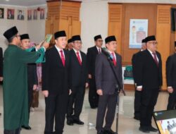 Lantik Pejabat Struktural, Menteri ATR/Kepala BPN Layani Masyarakat