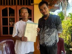 Kantor Pertanahan Labusel Serahkan Sertipikat PTSL 2025, Wujudkan Kepastian Hukum Kepemilikan Tanah