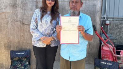 Penyerahan Sertipikat PTSL 2025 Secara Simbolis di Kotapinang