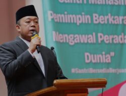 Peringati Hari Santri Nasional 2025, Menteri Nusron Jadi Generasi yang Menyejahterakan Rakyat Indonesia