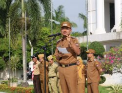 Pimpin Apel Pagi, Wali Kota Mahyaruddin Salim Sampaikan Sejumlah Pesan Penting Bagi ASN Wujudkan Visi Tanjungbalai EMAS