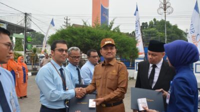 Wali Kota Tanjungbalai Hadiri Upacara HUT ke-64 Bank Sumut