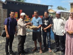 BAZNAS Labusel Salurkan Bantuan untuk Korban Kebakaran di Asam Jawa