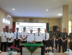 Kantah Labusel dan Kejari Labuhanbatu Resmi Jalin Kerja Sama