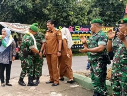 Pisah Sambut Danramil 12/LP, Dandim 0209/LB Hadiri Serah Terima Jabatan Putra Terbaik Sei Kanan.