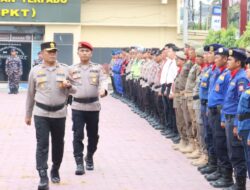 Polres Tanjungbalai Gelar Apel Kesiapan Hadapi Bencana Hidrometeorologi