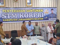 Korpri Labusel Serahkan Santunan Purna Tugas dan Ahli Waris ASN Tahun 2025