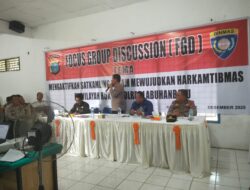 Focus Group Discussion (FGD) Penguatan Satkamling dalam Mewujudkan Harkamtibmas di Wilayah Hukum Polres Labuhanbatu